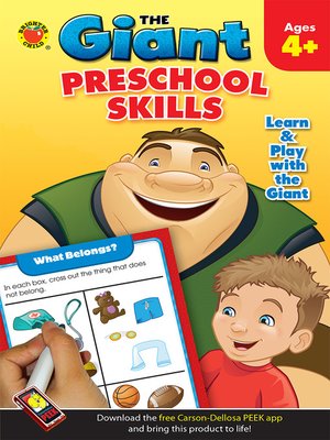 cover image of Preschool Skills Activity Book